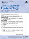 AMERICAN JOURNAL OF EPIDEMIOLOGY雜志封面